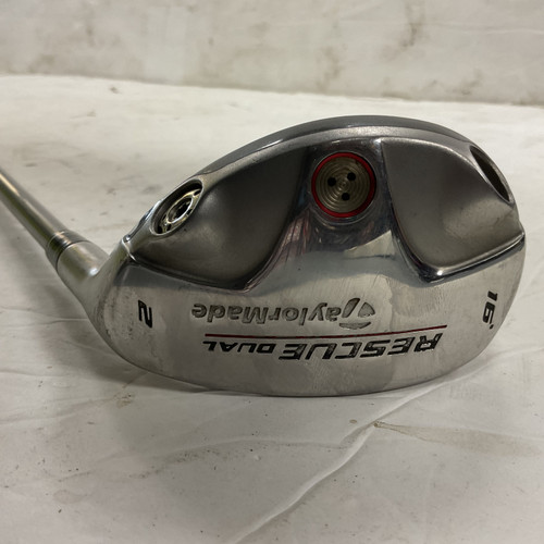 Vist Large View of Product Image Which is Used Taylormade RESCUE DUAL Mens Hybrid Club RH 2 Hybrid