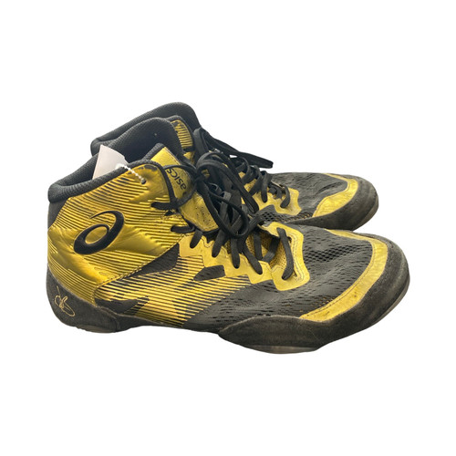 Vist Large View of Product Image Which is Used Asics Wrestling Shoes Gold Youth 08.0