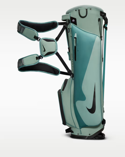 Vist Large View of Product Image Which is New NIKE AIR MAX LITE STAND BAG-SILVER PINE/BICOASTAL/BLACK