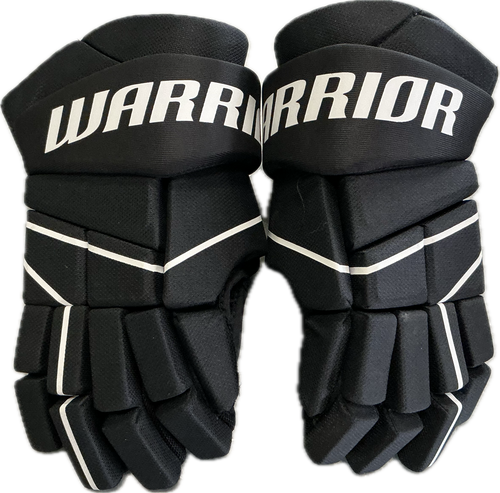 Vist Large View of Product Image Which is Used Warrior ALPHA LX40 Senior Gloves Black 15"