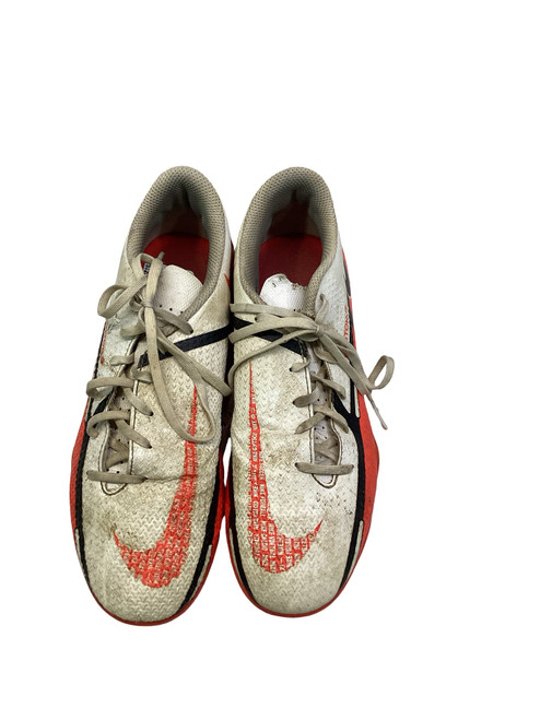 Vist Large View of Product Image Which is Used Nike Soccer Cleats Red Junior 05