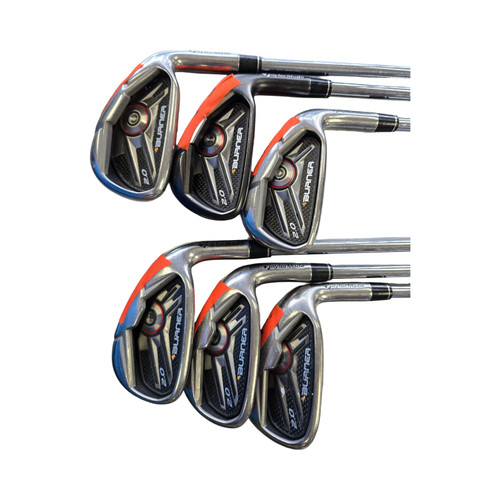Vist Large View of Product Image Which is Used Taylormade BURNER 2.O 5-PW Mens Iron Set RH 5I-PW