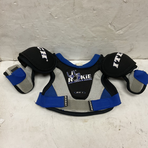 Vist Large View of Product Image Which is Used Itech LIL ROOKIE Youth Shoulder Pads SM