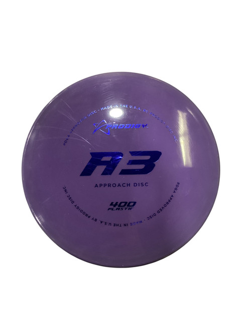 Vist Large View of Product Image Which is Used Prodigy A3 Disc Golf Putter Purple