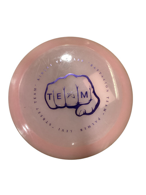 Vist Large View of Product Image Which is Used Prodigy H1 Disc Golf Driver Pink