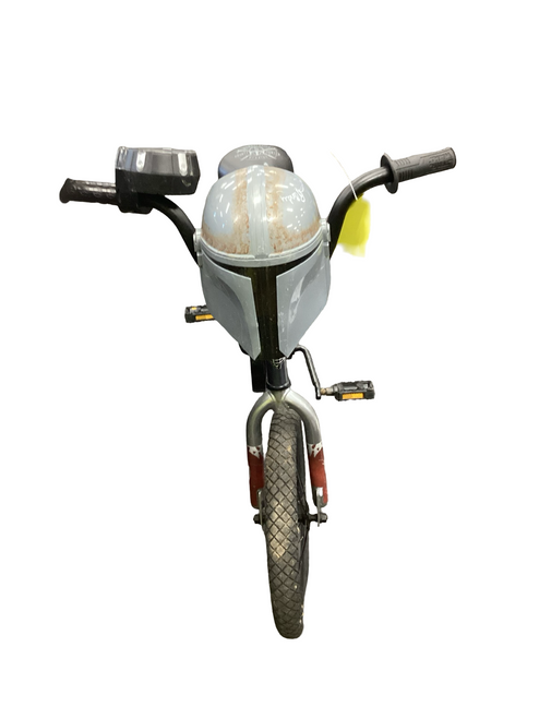 Vist Large View of Product Image Which is Used Huffy STAR WARS MANDALORIAN BIKE Comfort Bike Boys Grey 16"