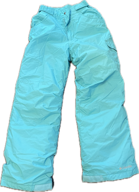 Vist Large View of Product Image Which is Used Columbia Snow Pants Y Carolina Blue MD