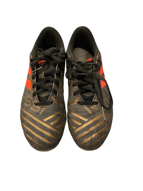 Vist Large View of Product Image Which is Used Adidas Soccer Cleats Black Junior 06