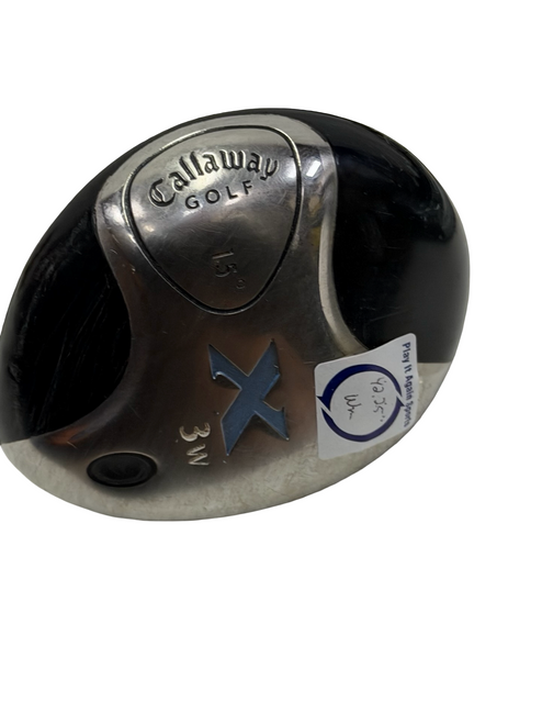 Vist Large View of Product Image Which is Used Callaway X Womens 15deg Fairway Wood RH 3 Wood 42.25" w/ Fujikura Gems 55g Ultra Light Shaft