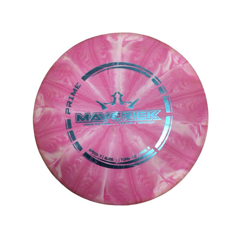 Vist Large View of Product Image Which is Used Dynamic Discs PRIME MAVERICK Disc Golf Driver Pink