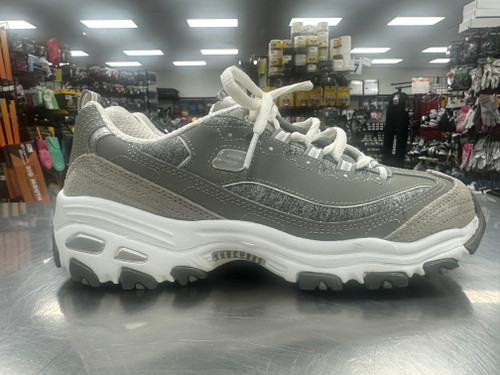 Vist Large View of Product Image Which is Used Skechers D-LITES Running/X-Train Shoes W Grey Senior 7