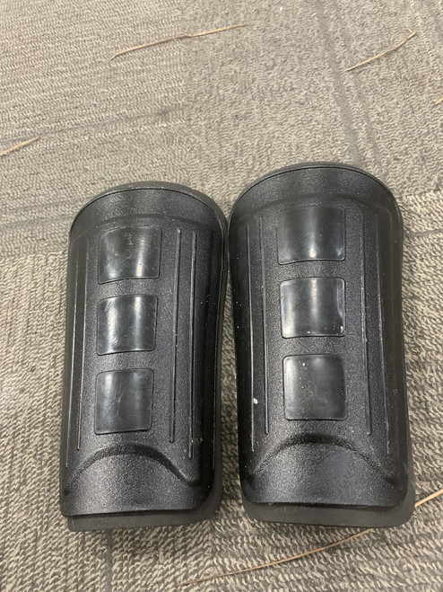 Vist Large View of Product Image Which is Used Soccer Shin Guards Youth Black SM