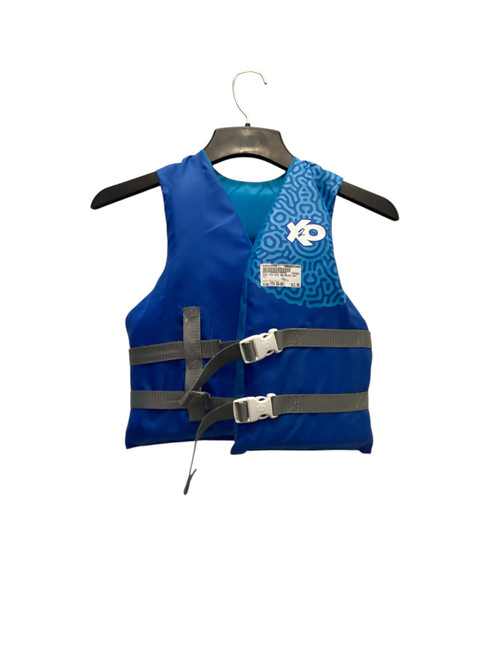 Vist Large View of Product Image Which is Used X2O Youth PFD Navy Blue Youth 50-90
