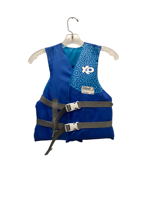 Vist Large View of Product Image Which is Used X2O Youth PFD Navy Blue Youth 50-90