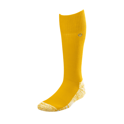Vist Large View of Product Image Which is New Evoshield Performance Baseball and Softball Game Socks- Light Gold MD