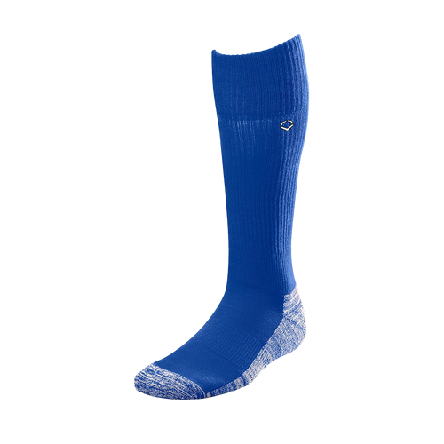 Vist Large View of Product Image Which is New Evoshield Performance Baseball and Softball Game Socks- Royal Blue MD