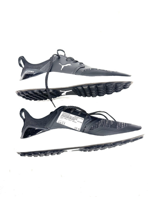 Vist Large View of Product Image Which is Used Puma Mens Golf Shoes Black Senior 9