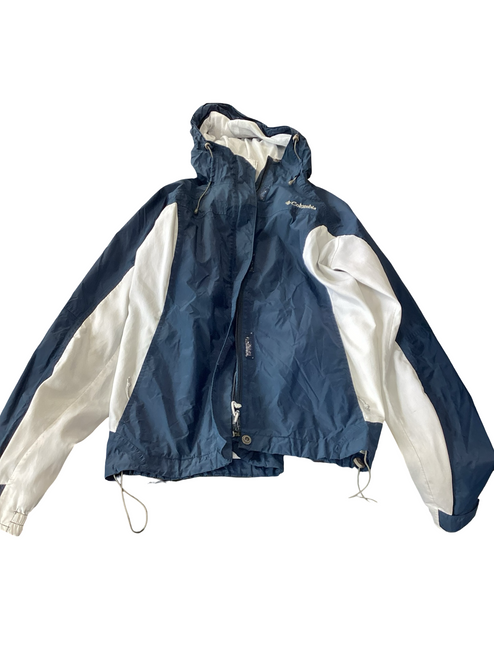 Vist Large View of Product Image Which is Used Columbia Outerwear Light Jacket M Navy Blue MD