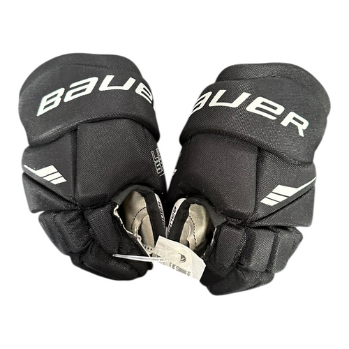 Vist Large View of Product Image Which is Used Bauer LIL SPORT Junior Gloves Black 9"