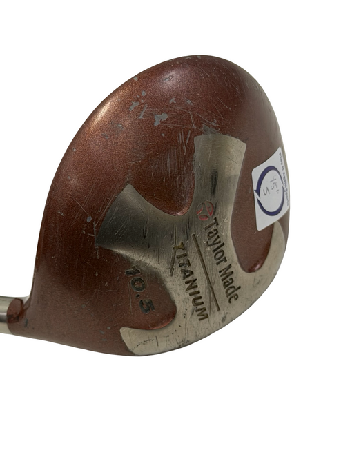 Vist Large View of Product Image Which is Used Taylormade TITANIUM BUBBLE Mens Golf Driver RH 10.5 Degree 45" w/ S-90 Plus Shaft