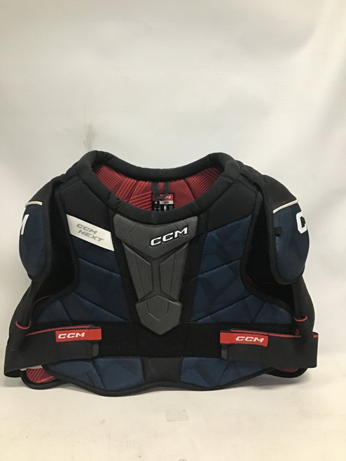 Vist Large View of Product Image Which is Used CCM NEXT Senior Shoulder Pads LG