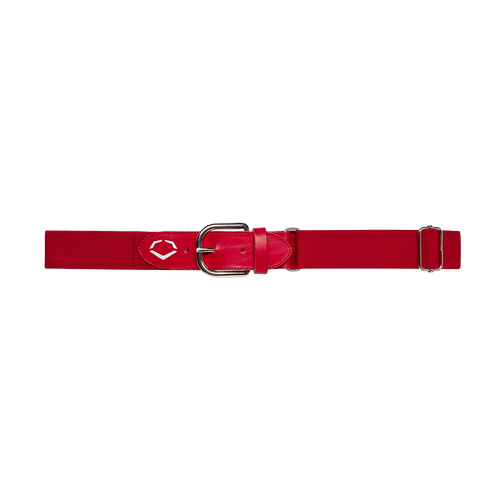 Vist Large View of Product Image Which is New Evoshield Adult Elastic Baseball and Softball Belt- Scarlet