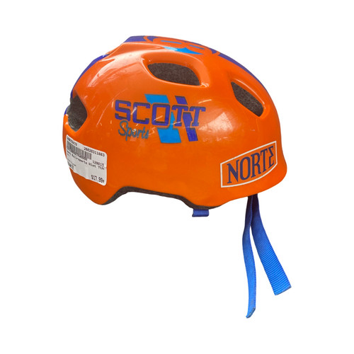 Vist Large View of Product Image Which is Used Scott Rollersports Helmet Youth Orange SM