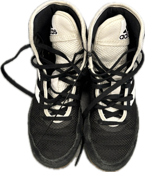 Vist Large View of Product Image Which is Used Adidas Wrestling Shoes Black Junior 04