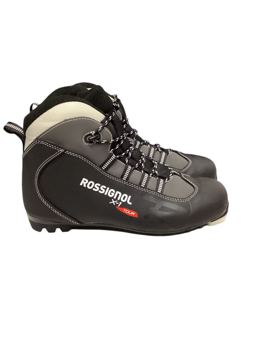Vist Large View of Product Image Which is Used Rossignol X-1 TOUR Mens NNN XC Ski Boots Black M 11-11.5