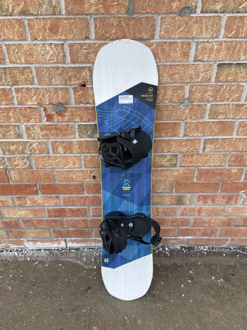 Vist Large View of Product Image Which is Used Nidecker MICRON MERC SERIES Boys Board/Binding None 120 cm