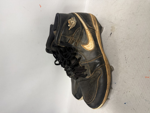 Vist Large View of Product Image Which is Used Nike AIR JORDAN METAL BB/SB Cleats Black Senior 10.5