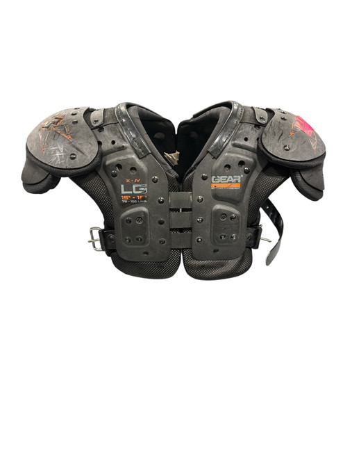 Vist Large View of Product Image Which is Used Pro-Tec GEAR XJV FB Shoulder Pads Black LG