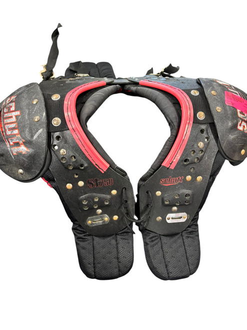 Vist Large View of Product Image Which is Used Schutt SI750 FB Shoulder Pads Black SM