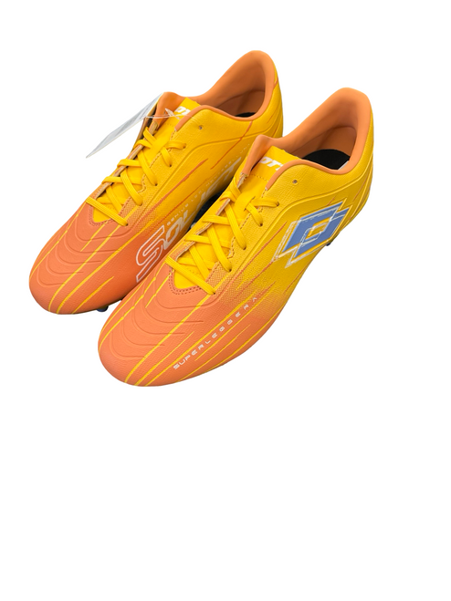 Vist Large View of Product Image Which is Used Lotto Soccer Cleats Orange Senior 12