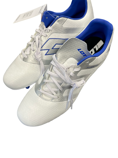 Vist Large View of Product Image Which is Used Lotto Soccer Cleats White Senior 12