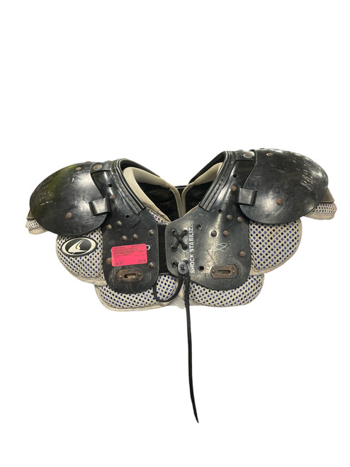 Vist Large View of Product Image Which is Used Champro BADBOY FB Shoulder Pads Black SM