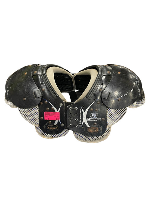 Vist Large View of Product Image Which is Used Champro BADBOY FB Shoulder Pads Black MD
