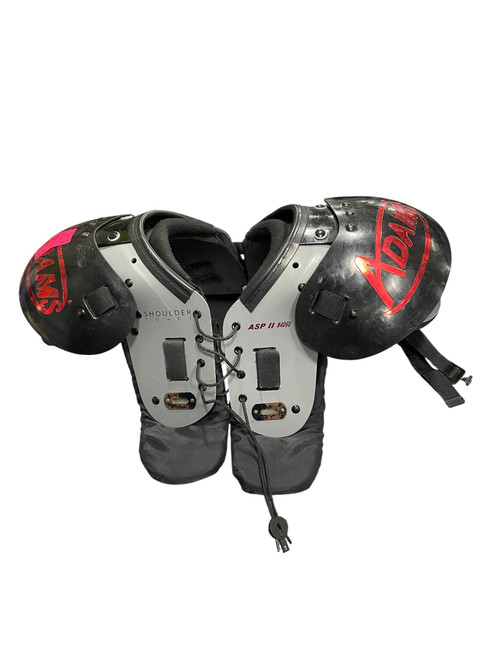 Vist Large View of Product Image Which is Used Adams ASP 2 FB Shoulder Pads Grey XXXS