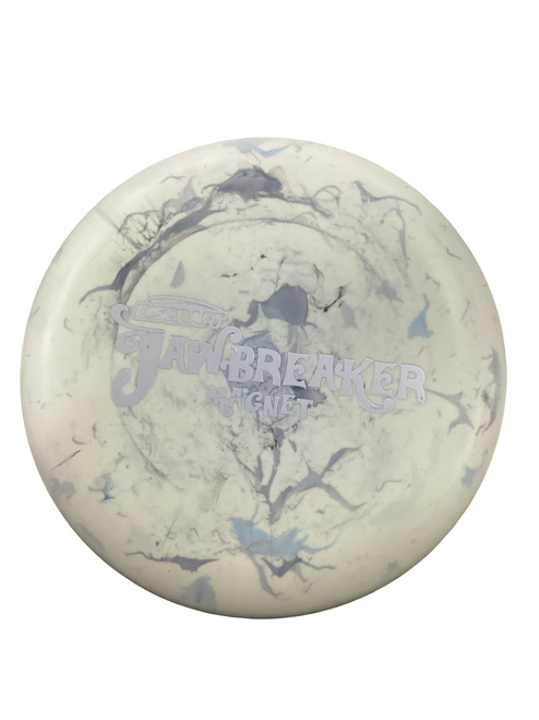 Vist Large View of Product Image Which is Used Discraft JAWBREAKER MAGNET Disc Golf Mid Range White