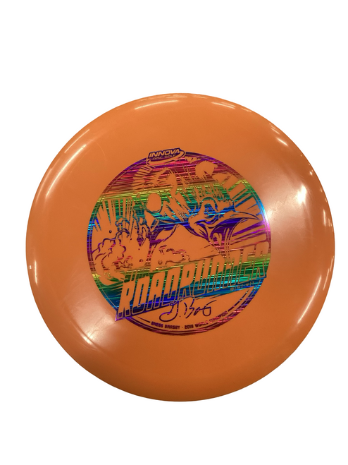 Vist Large View of Product Image Which is Used Innova STAR ROADRUNNER Disc Golf Driver Orange