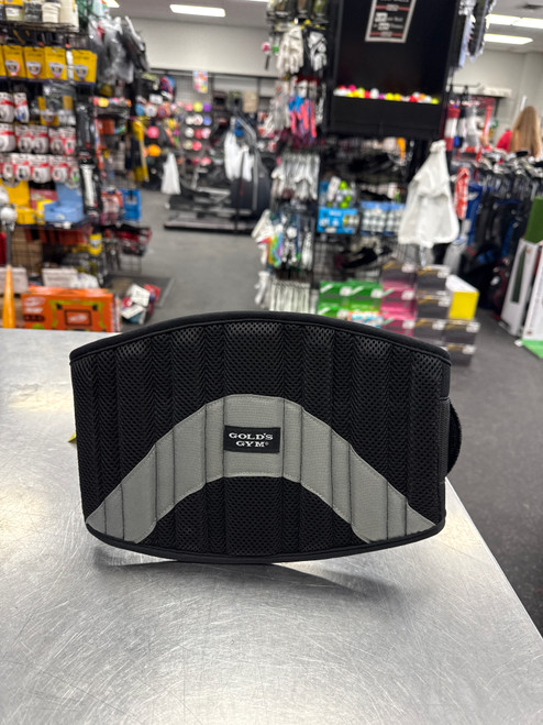 Vist Large View of Product Image Which is Used Golds Gym Weight Lifting Belt S/M