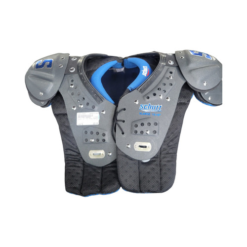 Vist Large View of Product Image Which is Used Schutt SI 770 YOUTH SHOULDER PADS FB Shoulder Pads Black XL