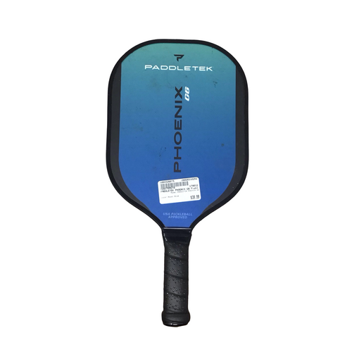 Vist Large View of Product Image Which is Used PADDLETEK PHOENIX G6 Pickleball Racquet Royal Blue