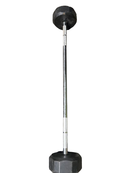 Vist Large View of Product Image Which is Used Troy 80LB STRAIGHT CURL BAR Curl Bar 46"