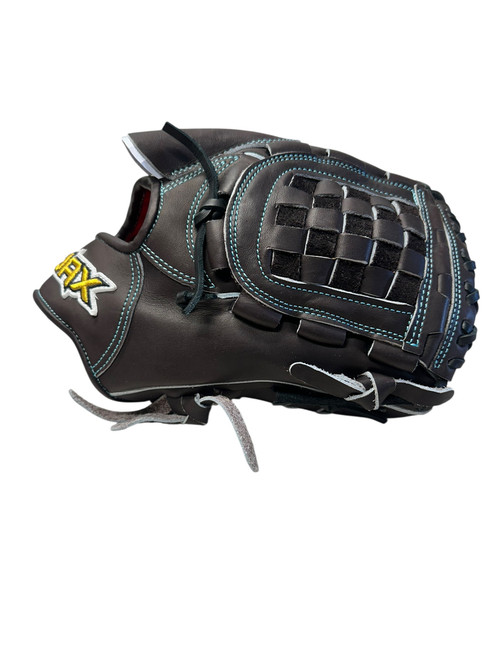 Vist Large View of Product Image Which is New JAX EN-7 BB/SB Glove RH Throw Chocolate 11 3/4"