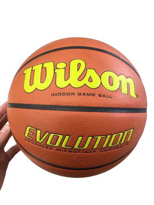 Vist Large View of Product Image Which is Used Wilson Basketball Adult Indoor
