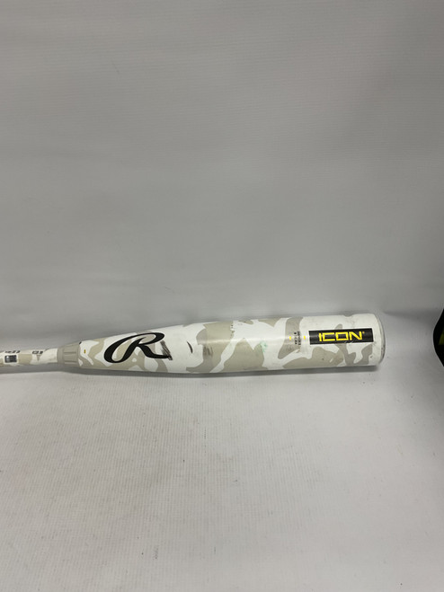 Vist Large View of Product Image Which is Used Rawlings ICON BB/SB USSSA 2 3/4 Bat 30"