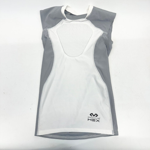 Vist Large View of Product Image Which is Used McDavid YOUTH HEX CATCHERS UNDERSHIRT Other Clothing Grey And White SM