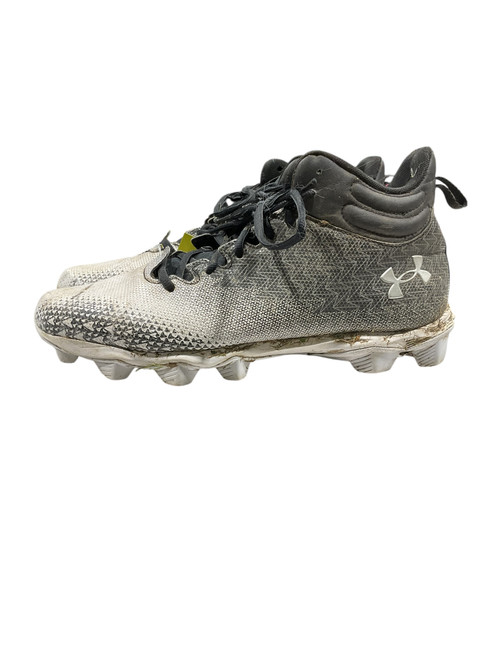 Vist Large View of Product Image Which is Used Under Armour BB CLEATS BB/SB Cleats Black Senior 11