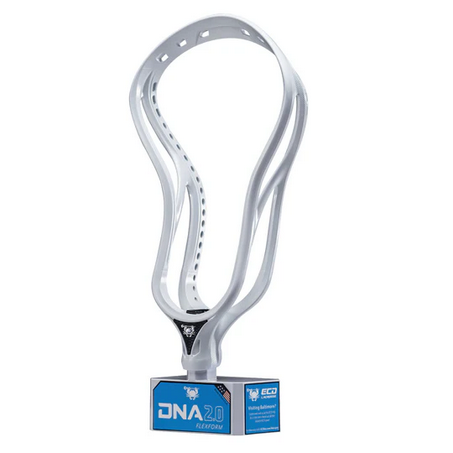 Vist Large View of Product Image Which is New East Coast Dyes DNA UNSTRUNG Mens Lacrosse Head White